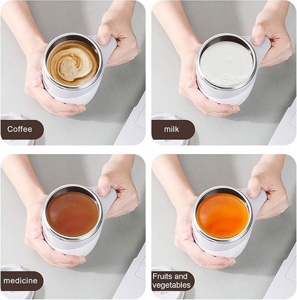 USB 380ml Electric Self-Stirring Mug Cup Automatic Self Mixing For Coffee Tea