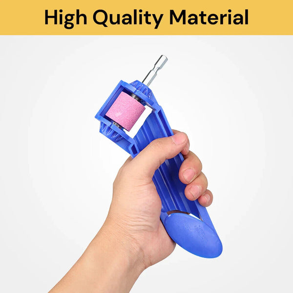 Wheel Titanium Drill Bit Sharpener Corundum Drill Grinder Powered Tool Portable