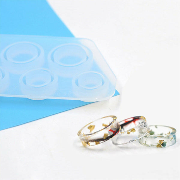 Ring Silicone Pendant Mold Jewellry Making Resin Mould Epoxy Casting Craft DIY A