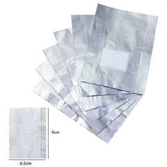 500 Pack Nail Foil Wraps for Gel Polish Removal – Aluminium Soak Off Nail Remover Wraps for Acrylic and Gel Nails