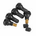 100x Car Auto TR 412 Snap In Tyre (Tire) Valve Rubber Tubeless Short Valve Stems