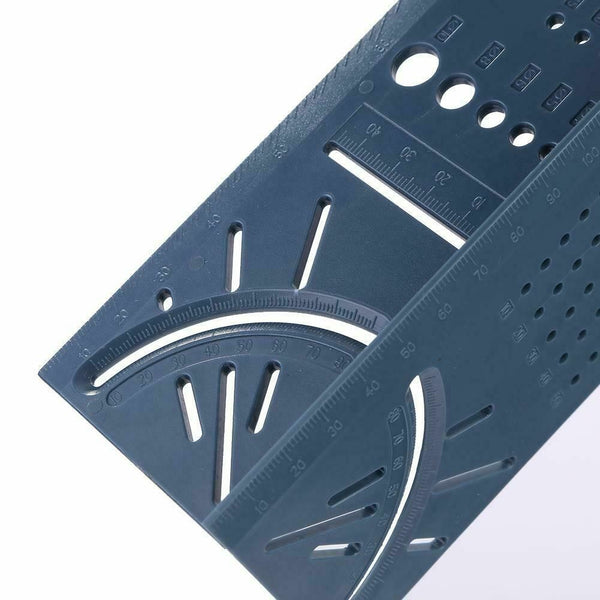 45/90° Multi-functional Angle Ruler Speed Square Tool Triangle Square Ruler Tool