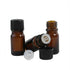 30PCS 10ML Amber Glass Essential Oil Bottles with Euro Dropper