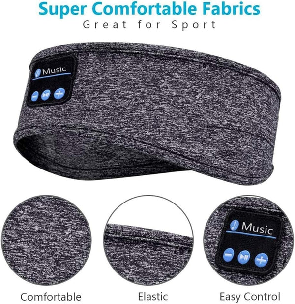 Close-up of the soft stretch fabric and control panel