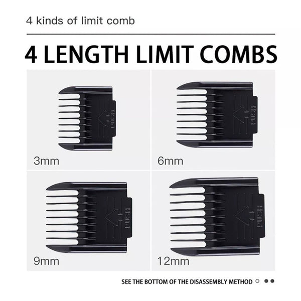 Grooming kit accessories laid out