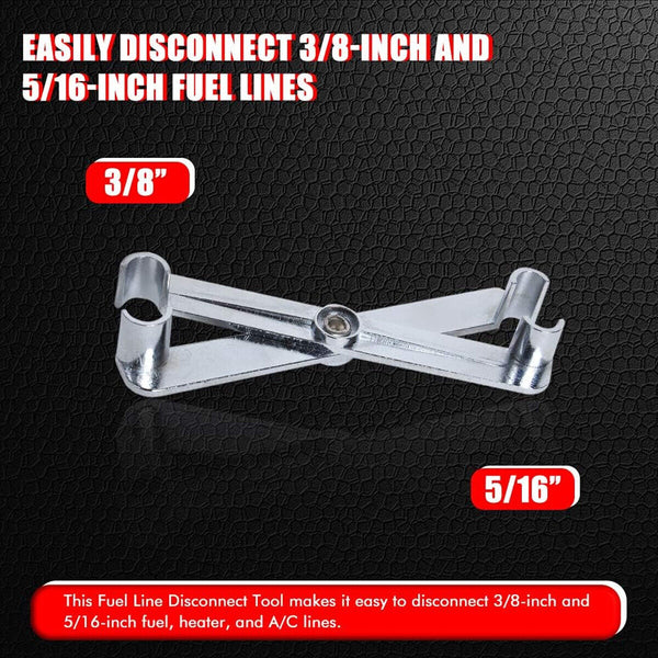Automobile Quick Connector Tool Multipurpose Air Conditioning Fuel Tubing Wrench