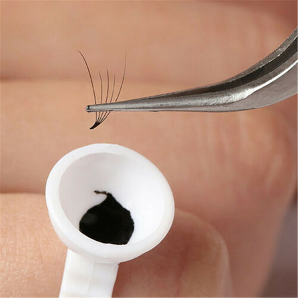 Holder Glue Ring Pallet Stand Eyelash Extension Tatto Pigment Disposabl