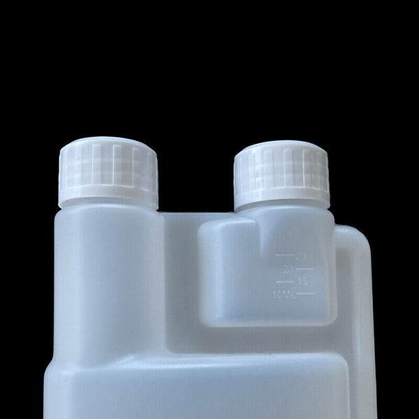 250-1000ml Plastic Twin Chamber Bottle Tamper Evident Cap Chemical Liquid Bottle
