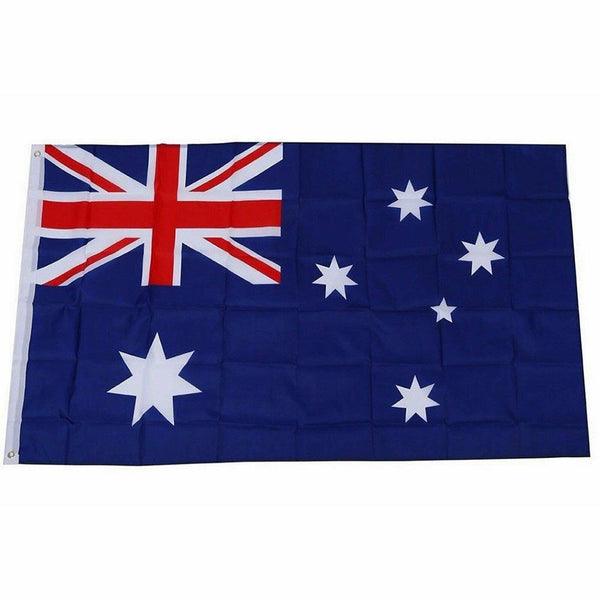 Large Australian Aussie Australia Flag + 2 x Small Flags Wall Banner 150x90cm AU