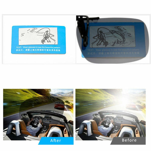 Photochromic Polarised Clip On Flip Sunglasses Pilot Polarized Fishing EyewearAU