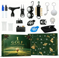 Golf Advent Calendar 2026 – 24 Golf Accessories Christmas Gift for Golfers & Men