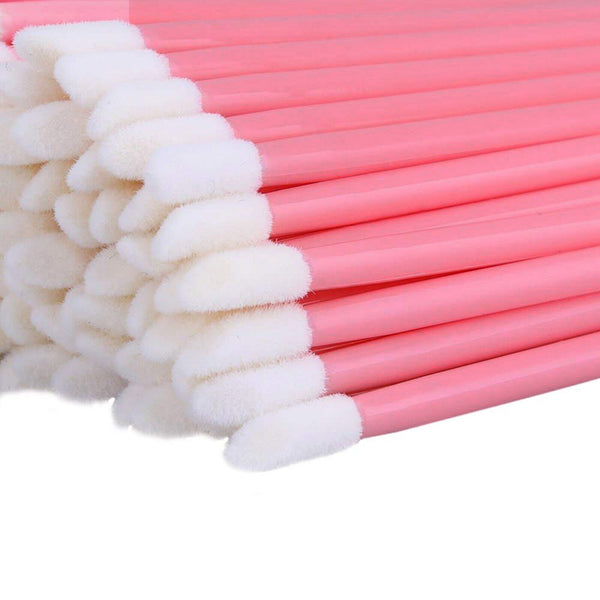 50/100/500/pcs Disposable Lip Brush Lip Wands Gloss Lipstick Applicator Brushes