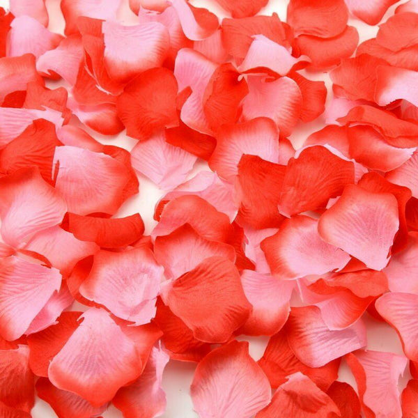 144~1000 Wedding Silk Petals Rose Flower Bridal Girl Basket Fake Flower Patel AU