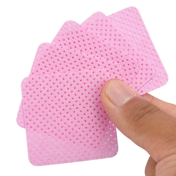 1000PCS Lint Free Wipes Nail Polish Remover Pad Manicure Pedicure Cleaning Tool