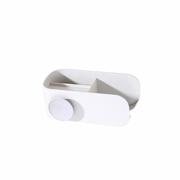 Hair Dryer Wall Mounted Stand Punch free Organizer Comb Holder Rack Bathroom Set