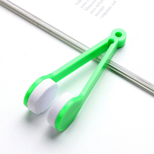 UP100x Wipe Soft Mini Cleaning Brush Spectacles Eyeglass Cleaner Eye Glass Lens