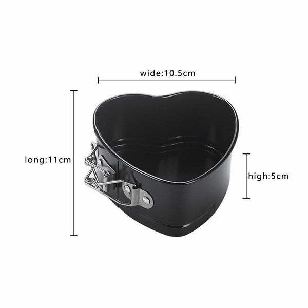 Heart Cake Tray Non Stick Kitchen Cookware Baking Pan Oven Love Shape Tins Bake