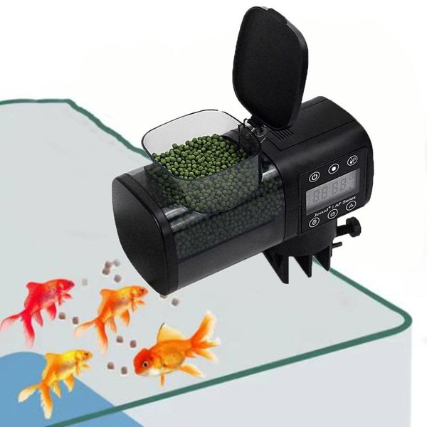 500ML Automatic Fish Feeder Aquarium Tank Auto Food Dispenser Adjustable Timer