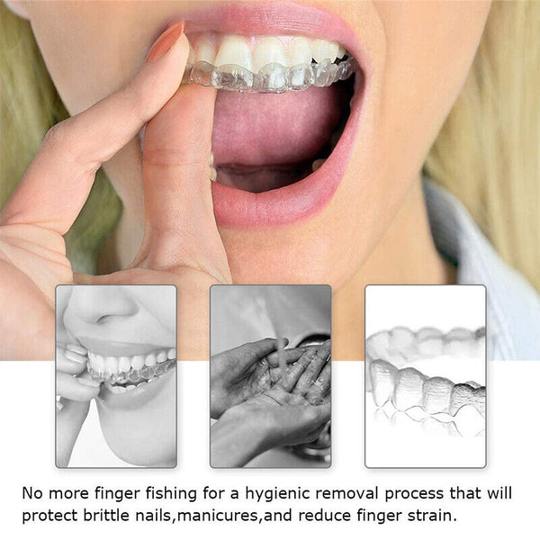 5PCS Aligner Removal Tool Invisible Braces Extractor Tooth Hook for Adult Child