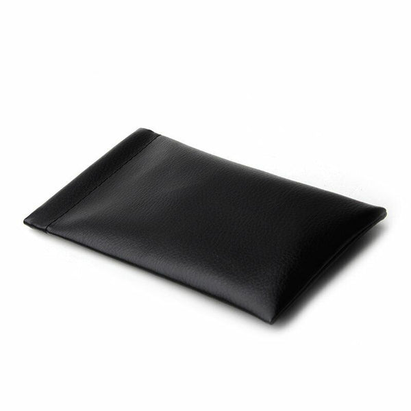 2pcs Mouth Snapped Sunglasses Eyeglass Glasses Case Soft Pouch Bag Pocket