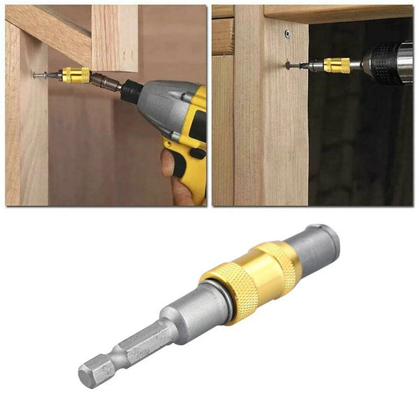 4pcs Magnetic Bit Holder Pivot Drill Bit Holder Extender Pivoting Bit Tip Holder