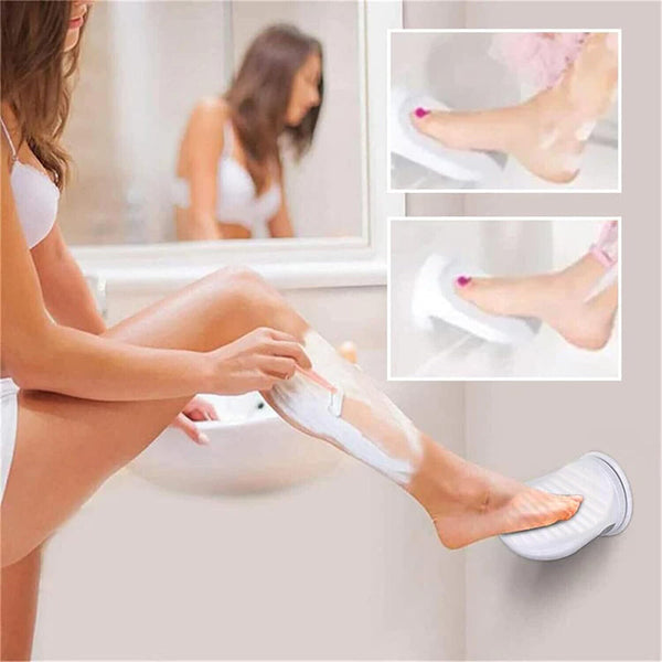 Suction Cup Shower Foot Rest Bathroom Non-slip Foot Step for Washing / Shaving