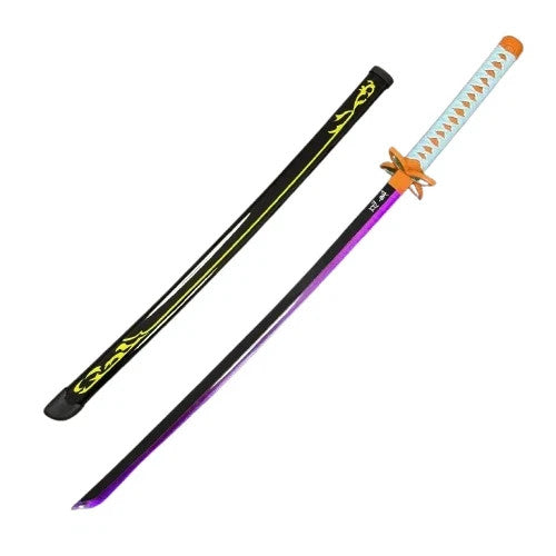 Demon Slayer LED Light Up Katana Sword Tanjiro Rengoku Cosplay Gift