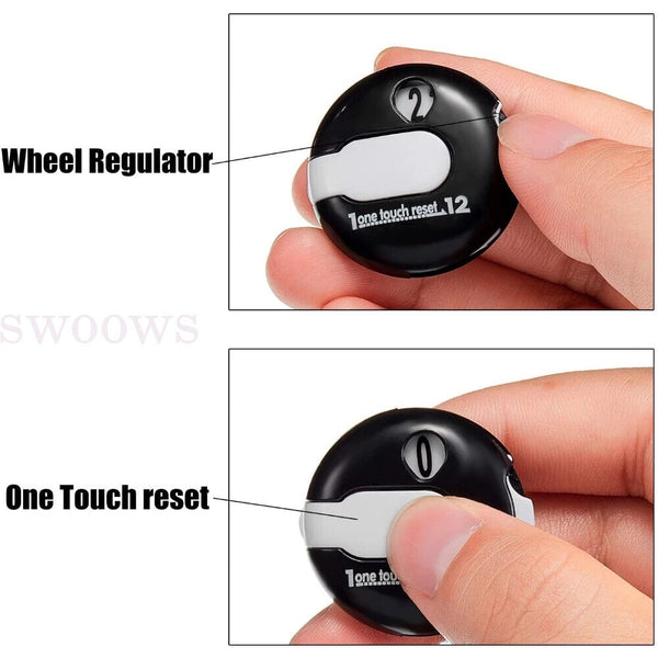 Mini Golf Score Stroke Counter Keeper One Touch Reset Simple Attach to Gloves AU