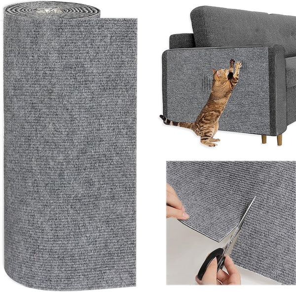 Cat Scratching Pad Sofa Protector Self-Adhesive Cat Scratcher Mat