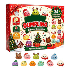 2026 Christmas Squishies Advent Calendar 24 Days Dumpling Toys Kid Xmas Gift New