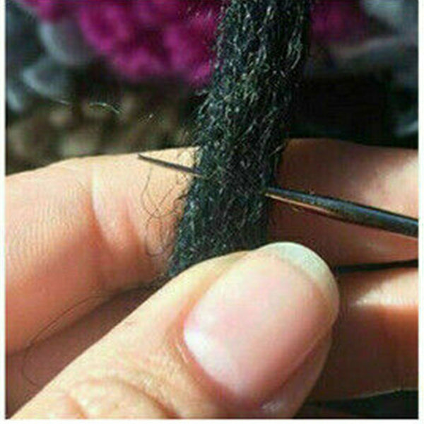 Dreadlocks Crochet Hook Bamboo Needle Dread Braiding Hair Extension Making Tool