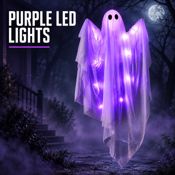 Warm white and purple ghost compared