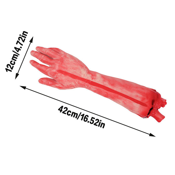 Creepy fake hand prop styles for Halloween decor