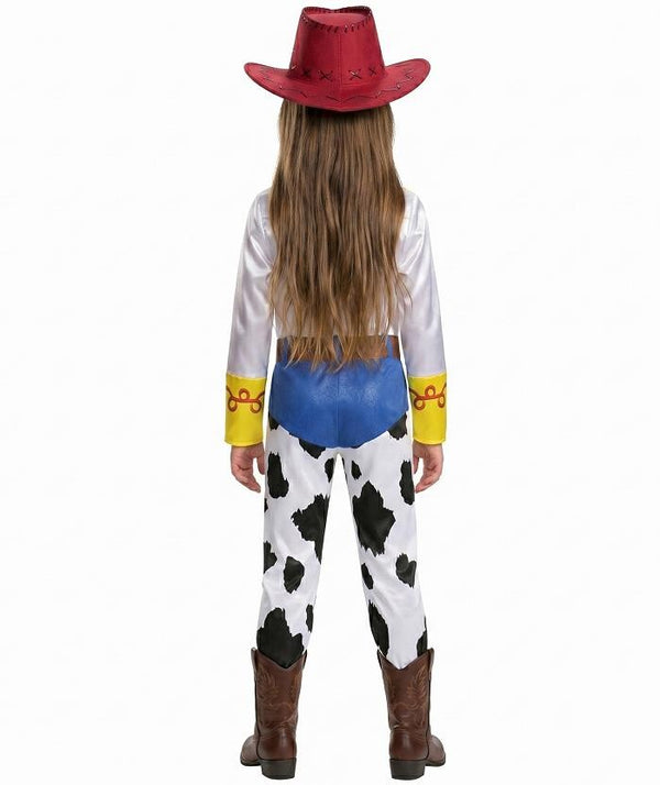 Girls Cowgirl Sheriff Costume Kids Western Fancy Dress Book Week Party Outfit Hat