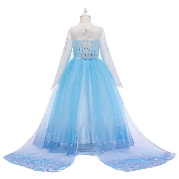Kids Girls Princess Elsa Dress Birthday Party Costume Book Week Christmas Fancy