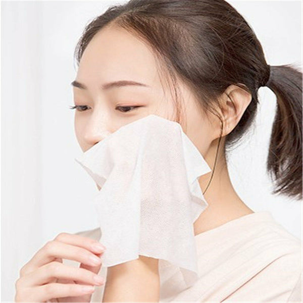 Disposable Cotton Compressed Washcloth Face Towel Wet Wipe travel AU