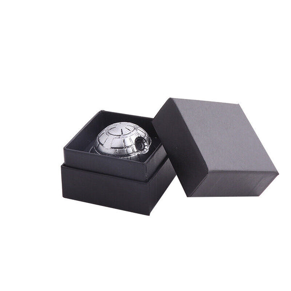 Metal Zinc Alloy Herb Grinder Hand Muller Smoke Crusher Spice Aluminum Wtih Box