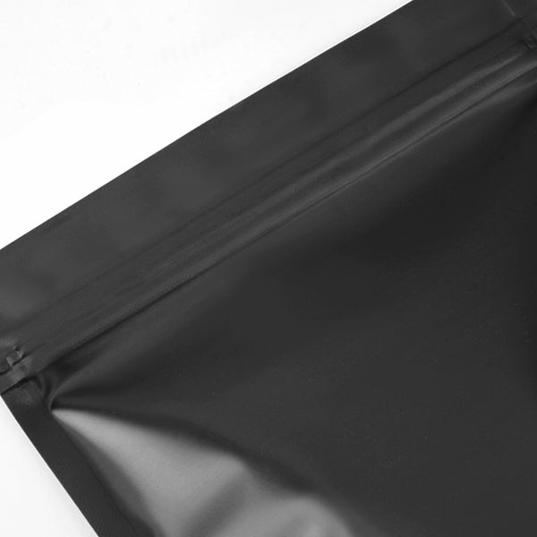 100PCS Black Aluminum Bag Mylar Foil Pouch Heat Sealer Food Storage Package Bags