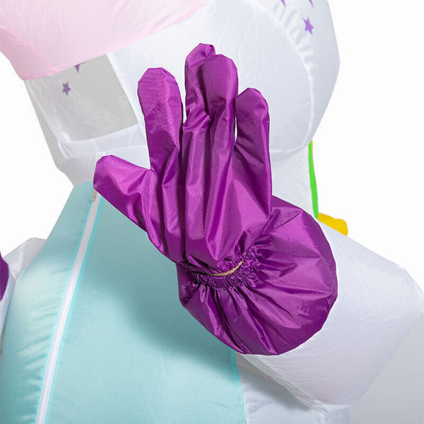 Adult Inflatable Unicorn Costume Christmas Party Cosplay Blow up Fancy Dress