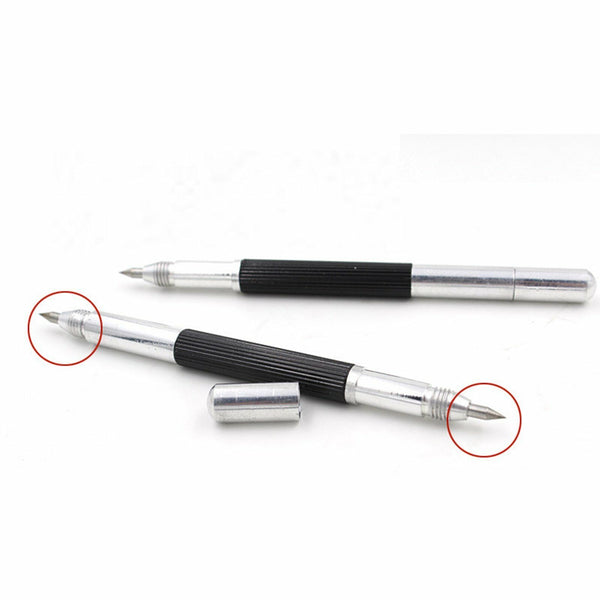 4pcs Double Ended Scribing Pen for Stainless Steel,Glass Carving,Scribe Marker