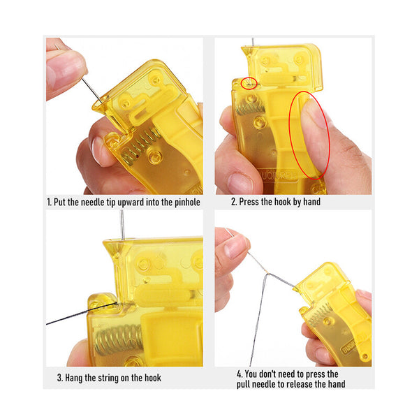 5PCS Automatic Needle Threader Sewing Tool for Hand & Machine Sewing