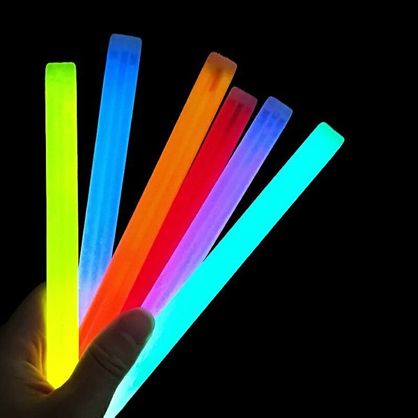 UP to 100Pcs Mixed Colour Glow Sticks Bracelets Party Glowsticks Glow in the dark AU