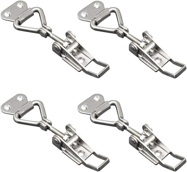 5X Pull Over Centre Latch Trailer Toggle Overcentre Latch Fastener Door Hook AU