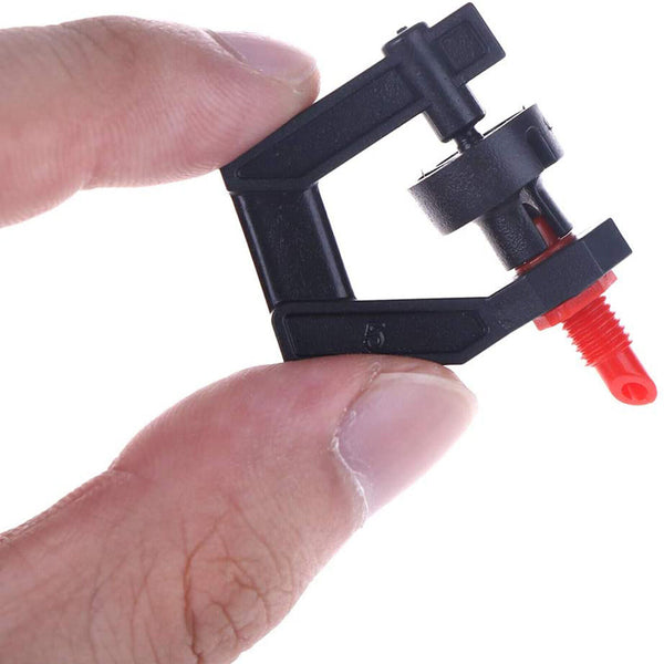 10/20X Full 360° Micro Sprinkler Irrigation Watering System Poly Tube AU Black A