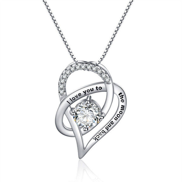 To My Beautiful Daughter Gift from Mum Gift Forever Love Necklace Love from Dad