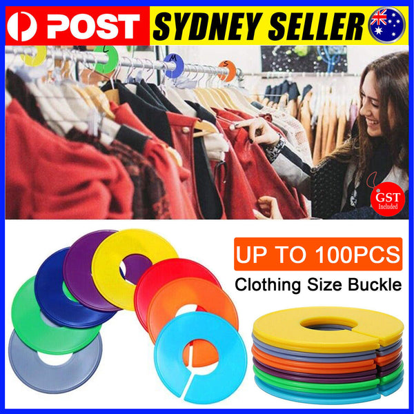 Blank Closet Size Dividers Round Clothing Rack Organizer Ring Home Shop