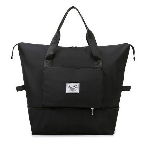 Foldable Travel Bag Unisex Lightweight Large Capacity Folding Duffel Travel Bag