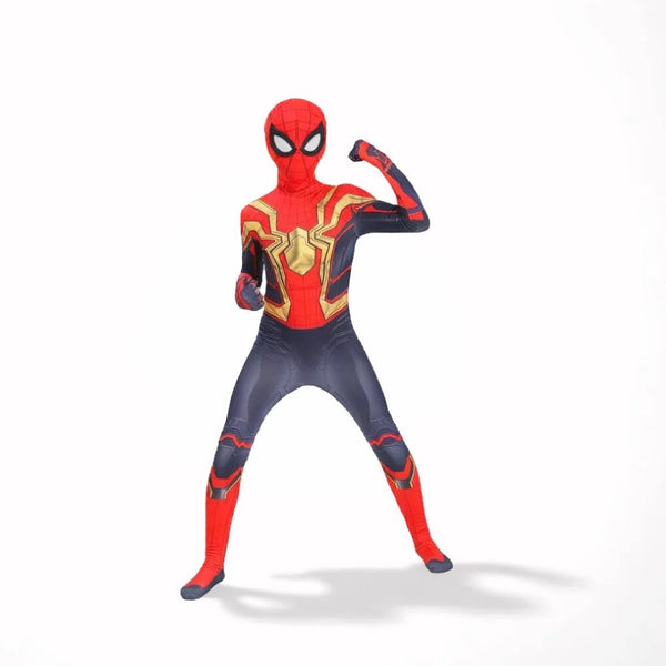 Kids hero costume jumpsuit complete outfit