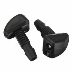 2pcs Car Windscreen Washer Wiper Nozzle Front Window Spray Jet Nozzles Universal