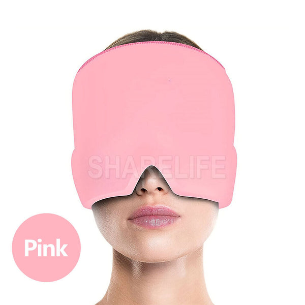 Migraine Relief Hat Cold Therapy Headache Pain Relief Cap Reusable Ice Pack